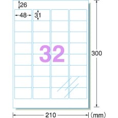【79232】3M エーワン(TM) 透明保護フィルム 48×31mm (6枚入)