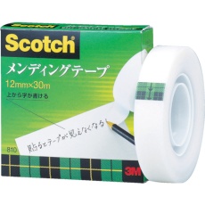 【810-1-12】3M メンディングテープ 12mmX30m 巻芯径25mm