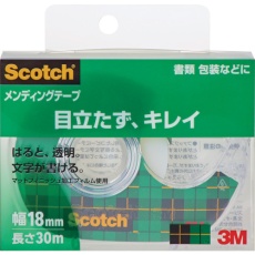 【810-1-18D】3M メンディングテープディスペンサー付 18mmX30m 巻芯径25mm