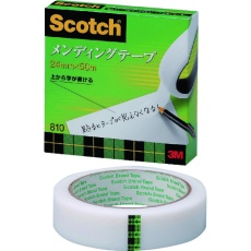 【810-3-24】3M メンディングテープ 24mmX50m 巻芯径76mm