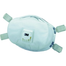 【8233-DS3】3M 使い捨て式防じんマスク 8233 DS3 排気弁付き (5枚入)