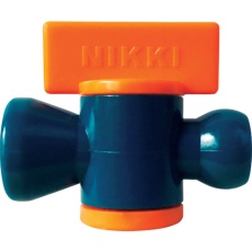 【82722】NIKKI クーラントシステム1/4 インラインバルブ 1/4 (2個入)