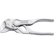 【8604100BK】KNIPEX 【ブリスターパック仕様】プライヤーレンチ エンボス加工グリップ 100mm