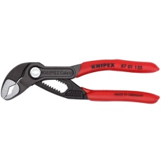 【8701125SB】KNIPEX 【ブリスターパック仕様】ミニウォーターポンププライヤー 125mm コブラ ソフトプラスチックハンドル
