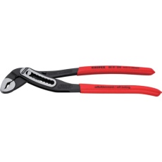【8801-250SB】KNIPEX ウォーターポンププライヤー 【ブリスターパック仕様】アリゲーター ソフトプラスチックハンドル 250mm