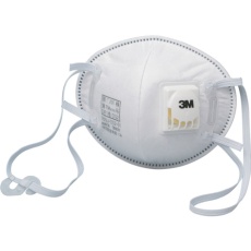 【8955JH-DS2】3M 使い捨て式防じんマスク 8955JH DS2 排気弁付き・フック式 (10枚入)