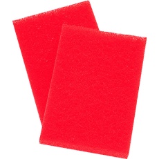 【961-RED】3M 取り換え用ハンドパッド(ホルダー961用) 赤 88X127mm