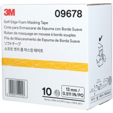 【9678】3M ソフトテープ 9678 13mm径×5m (10巻入)