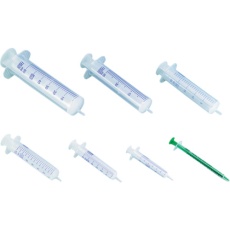 【A8410-LTT】HENKE ルアーチップオールプラスチックシリンジ10mL (10本入)