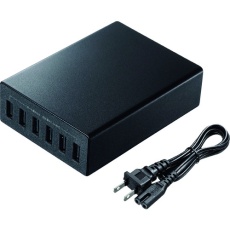【ACA-IP67BK】SANWA USB充電器 ブラック