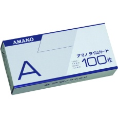 【A-CARD】アマノ タイムカードA (100枚入)