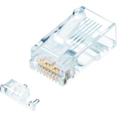 【ADT-6ARJ-10】SANWA カテゴリ6A RJ-45コネクタ(単線用)