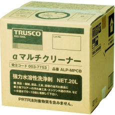 【ALP-MPCB】TRUSCO αマルチクリーナー 20L (1個=1箱)