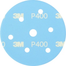 【A/SOFT-DISC-A400R】3M 足付けソフトディスク 穴あき 125mm径 #400 50枚入り