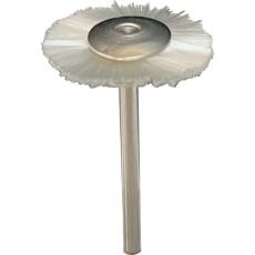 【B1115】リューター 軸付ホイール型ブラシ軸径(mm):2.34毛材:ナイロン