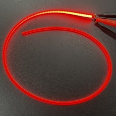 【FIL-COB-3V-300MM-RD】COBフィラメントLED(3V/赤色/300mm)