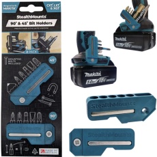 【BH-MK-4590-BLU】ステルスマウント マグネットビットホルダー(2個入り)4590ブルー