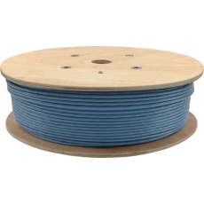 【BL6A3000BL】BUFFALO Cat6A LANケーブル 単線 300m ブルー
