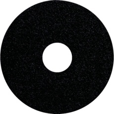 【BLA-432X82】3M ブラックストリッピングパッド 黒 432X82mm (5枚入)
