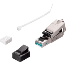 【BLAC6ASTPNT10】BUFFALO Cat6A用STPタイプLANコネクター(工具不要)10個入