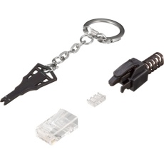 【BLACL5E10】BUFFALO Cat5e対応ロック付きLANコネクター 10個入り