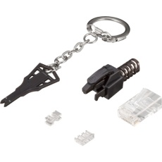 【BLACL610】BUFFALO Cat6対応ロック付きLANコネクター 10個入り