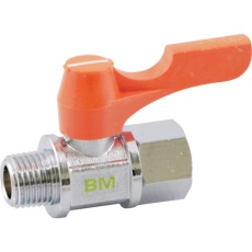 【BM-9022R】ASOH ボールバルブ エースボール 外×内ネジ型 PT1/4