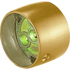 【BR-110-35-AG】SHIROKUMA 手すり用接続金具 35φ AG
