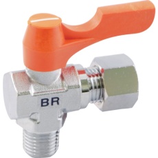 【BR-3202】ASOH ボールバルブ エースボール リングジョイント型 PT1/4×φ6.35