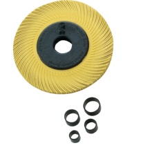 【BR-BRSH-TC-80-6】3M ラジアル・ブリッスルブラシ #80相当 黄 152.4mm