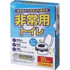 【BTS10-30】IRIS 208362 非常用トイレセット 10g 30回分