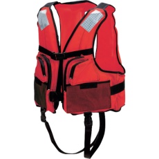 【BW-2003-A-RD】OCEANLIFE 小型船舶用ライフジャケット レッド TYPE A