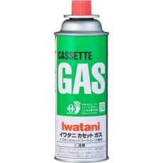 【CB-250S-GRJ】Iwatani カーボンオフカセットガスボンベ 内容量250g