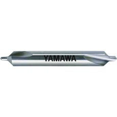 【C-CD-Q-6X90X18】ヤマワ 弱ねじれ溝A形90° 超硬センタ穴ドリル C-CD-Q 6X90°X18