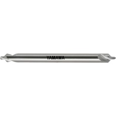 【CE-QL-150-1X90X4】ヤマワ ロングシャンク強ねじれ溝A形90° センタ穴ドリル CE-QL L150 1X90゜X4