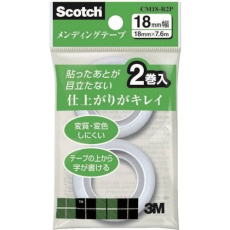【CM18-R2P】3M 事務用テープ メンディングテープ小巻 詰替え用 18mm×7.6m