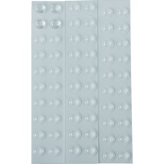 【CR-201】3M まとめ買い いつでもはがせるクッションゴム 丸形 7.9mm径×2.2mm厚(60個入)