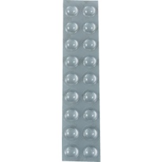 【CS-02】3M しっかりつくクッションゴム 丸形 9.5mm径×3.8mm厚(18個入)