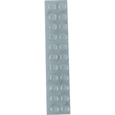 【CS-04】3M しっかりつくクッションゴム 台形 8mm径×2mm厚(22個入)