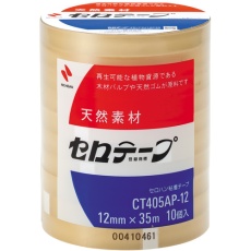 【CT405AP-12】ニチバン セロテープ業務用CT405AP-12mmX35m (10巻入)バイオマスマーク認定製品