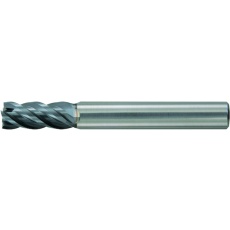 【CZS4026-0800】UTコート4枚刃高能率スクエアエンドミル 外径2.6×刃長8×全長50