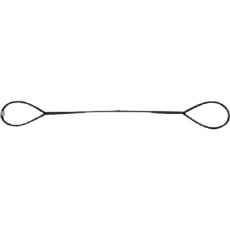 【D12-25】NIKKO 台付けワイヤー スリング径12mm 全長2.5m