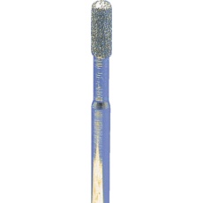 【D-25CH】ヤナセ 電着ダイヤモンドバー・砲弾型 ダイヤ 2.5×8×3