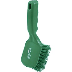 【D4RESG】HillBrush ショートハンドルブラシ(ハード)緑 254X72
