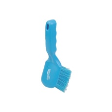 【D5RESB】HillBrush ショートハンドルブラシ(ソフト)青 254X72