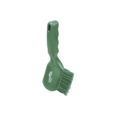 【D5RESG】HillBrush ショートハンドルブラシ(ソフト)緑 254X72