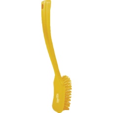【D9RESY】HillBrush ロングハンドルブラシ(ハード)黄 406X50