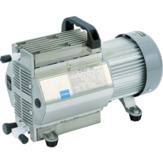 【DAU-20】アルバック 単相100V ダイアフラム型ドライ真空ポンプ 幅203mm