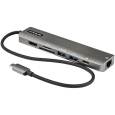 【DKT30CHSDPD1】StarTech ドッキングステーション/USB-C/4K HDMI/100W/USBハブ/イーサネット/カードリーダー/マルチハブ