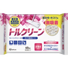 【DN-FD401P】IRIS 205995 トルクリーン フローリングワイパー用シート ドライタイプ 40枚入
